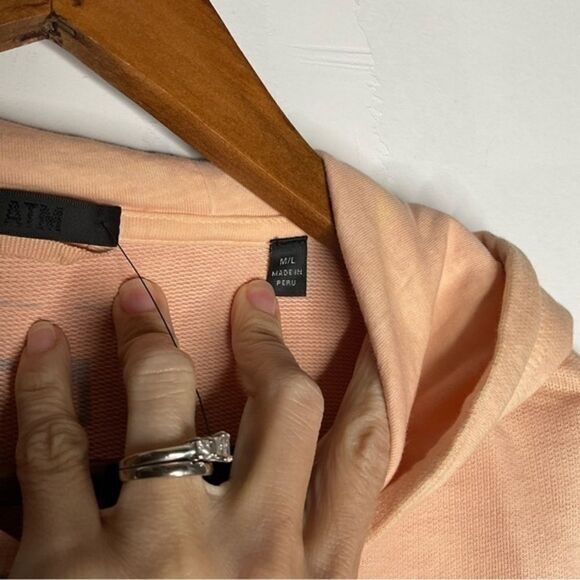 NWT ATM Anthony Thomas Melillo Tie Dye Zip Hoodie Medium/Large - Picture 11 of 11